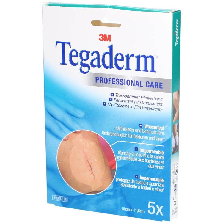 Image of 3M Tegaderm Film Transparentverband 10x11.5cm 5 Stk