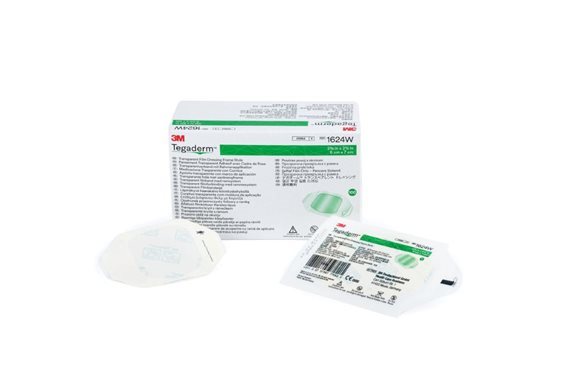 3M Tegaderm Film Transparentverband 6x7cm 100 Stk
