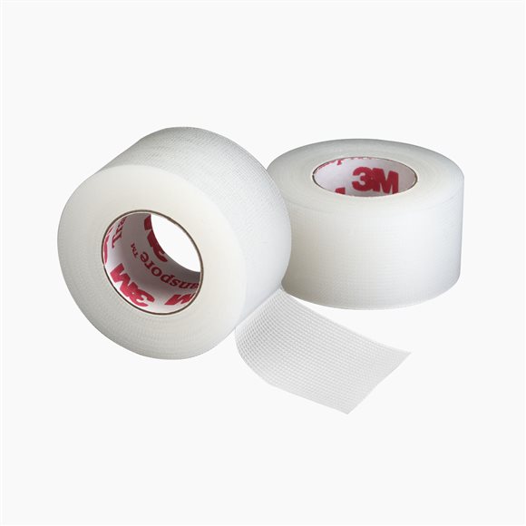 Image of 3M Transpore Rollenpflaster 25mmx9.14m transparent 12 Stk