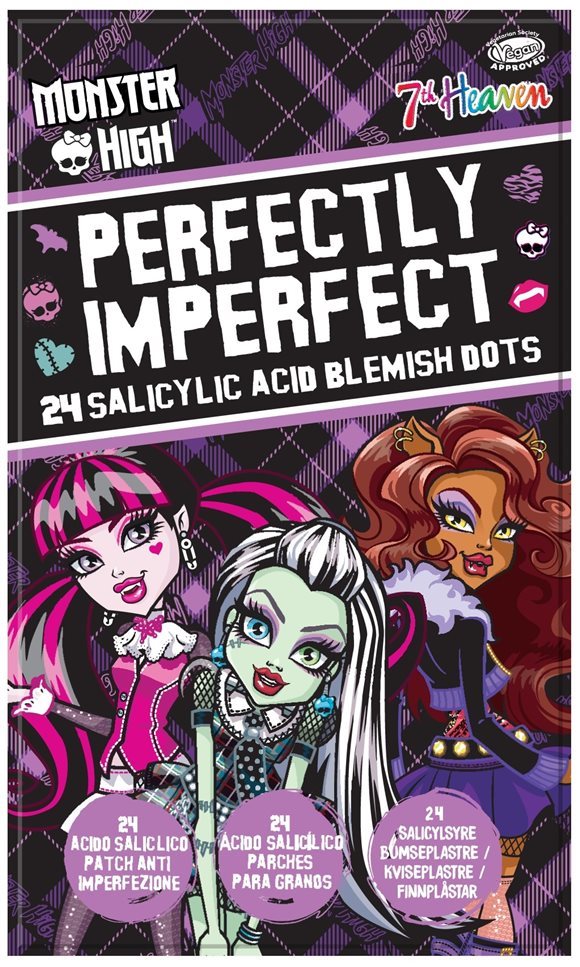 Image of 7th Heaven Blemish Dots Monster High Printed 24 Stk