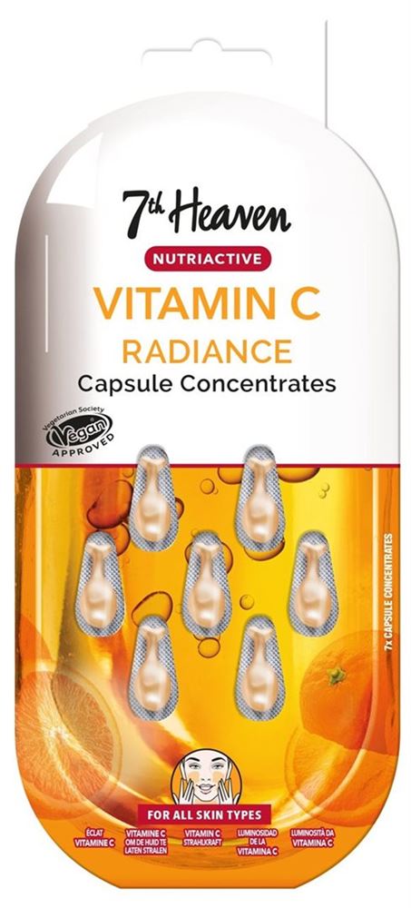 Image of 7th Heaven Capsule Concentrates Nutriactive Vitamin C Radiance 7 Stk