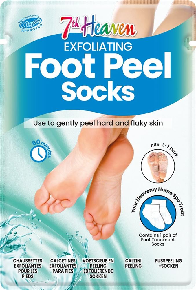 Image of 7th Heaven Foot Mask Exfoliating 1 Paar