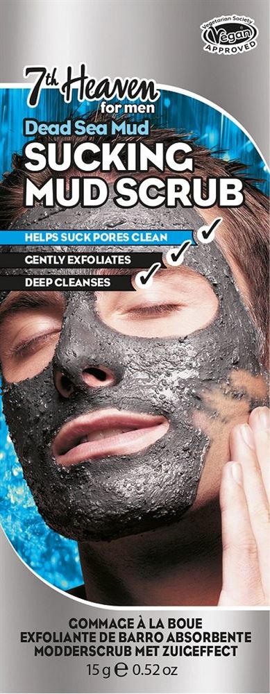 7th Heaven Mud Scrub Men's Sucking 15 g