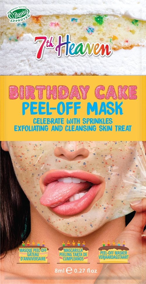 7th Heaven Peel-Off Mask Birthday Cake 8 ml