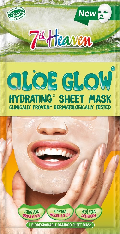 7th Heaven Sheet Mask Beautylicious Aloe Glow 16 ml