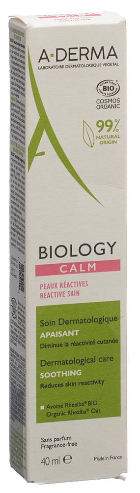 A-DERMA BIOLOGY Beruhigende Creme: product photo