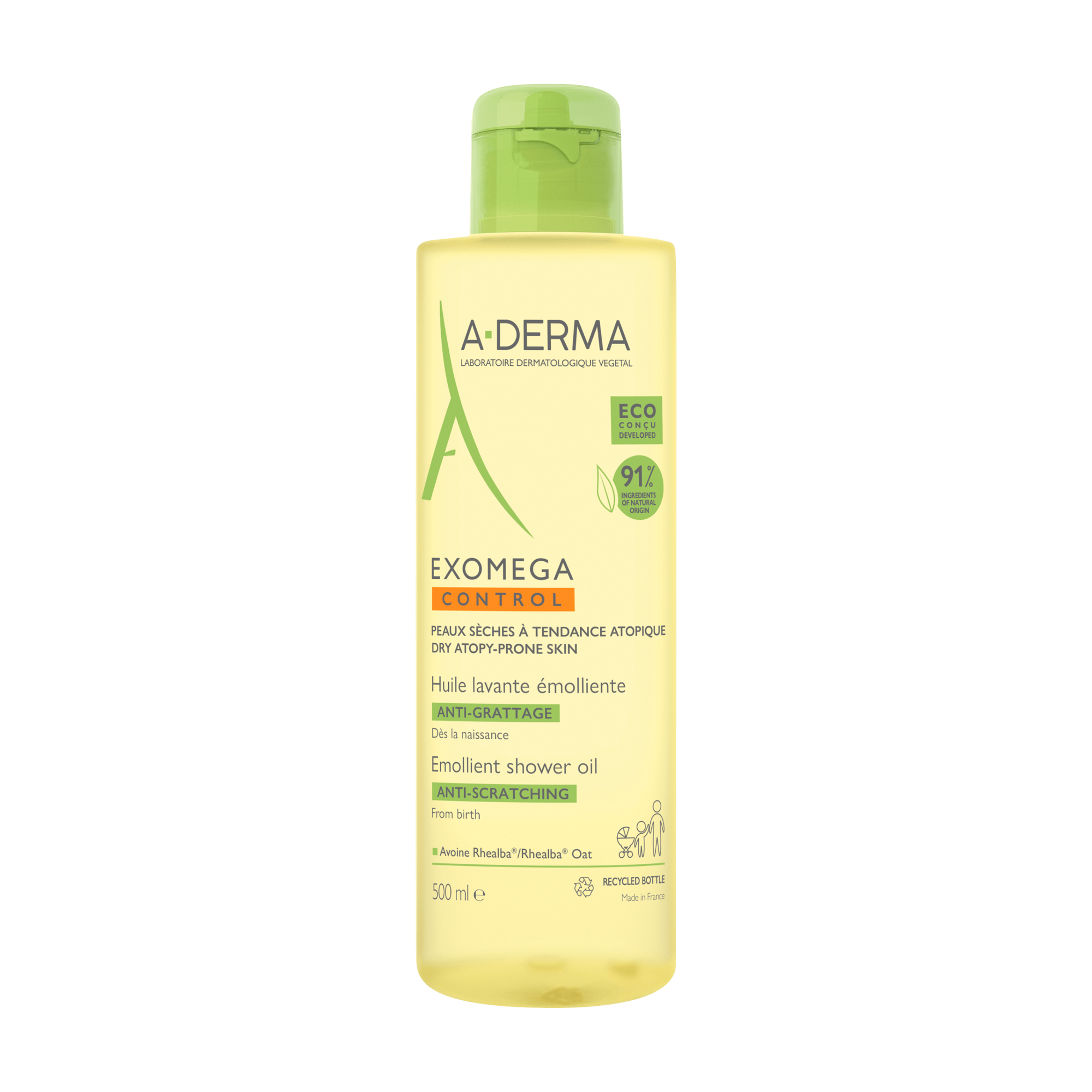 A-Derma Exomega Control Huile nettoyante émolliente fl 200 ml