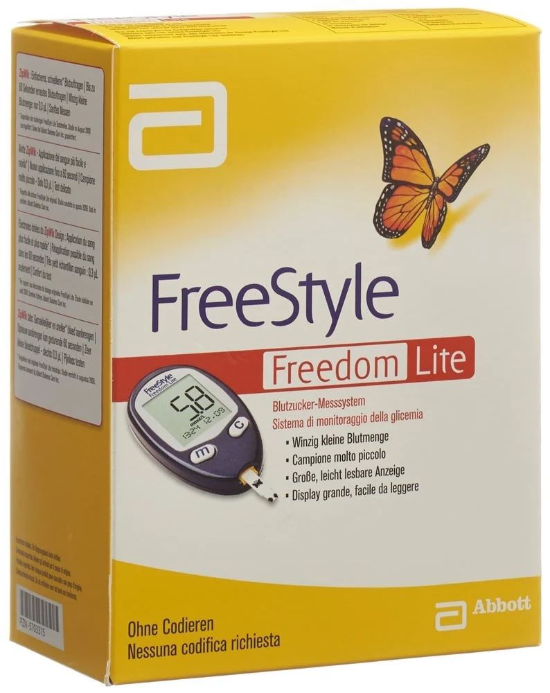 Abbott FreeStyle Freedom Lite Blutzuckermesssystem Set