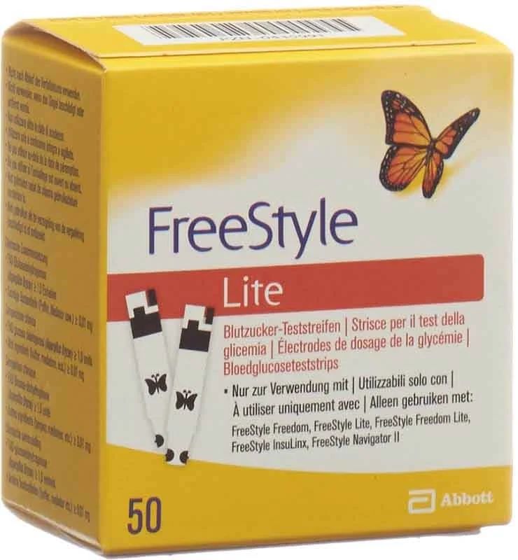 Abbott FreeStyle Lite Blutzucker-Teststreifen 100 Stk