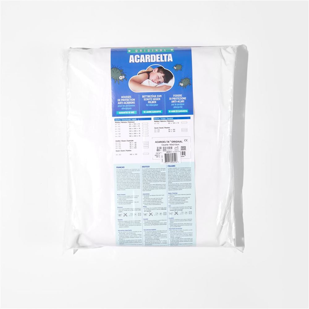 Image of Acardelta Original Milbenschutz Duvet 160x210cm