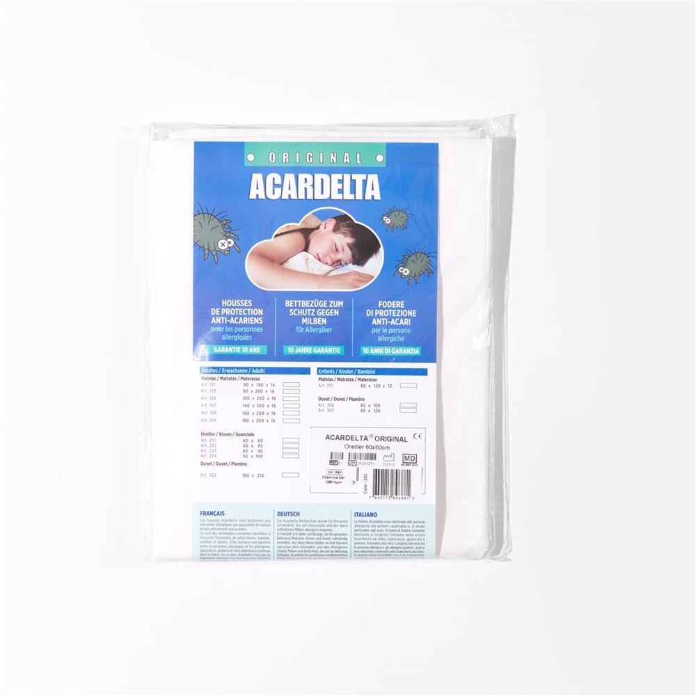 Image of Acardelta Original Milbenschutz Kissen 60x60cm