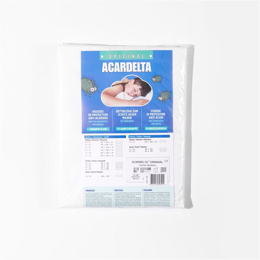 Image of Acardelta Original Milbenschutz Kissen 60x90cm