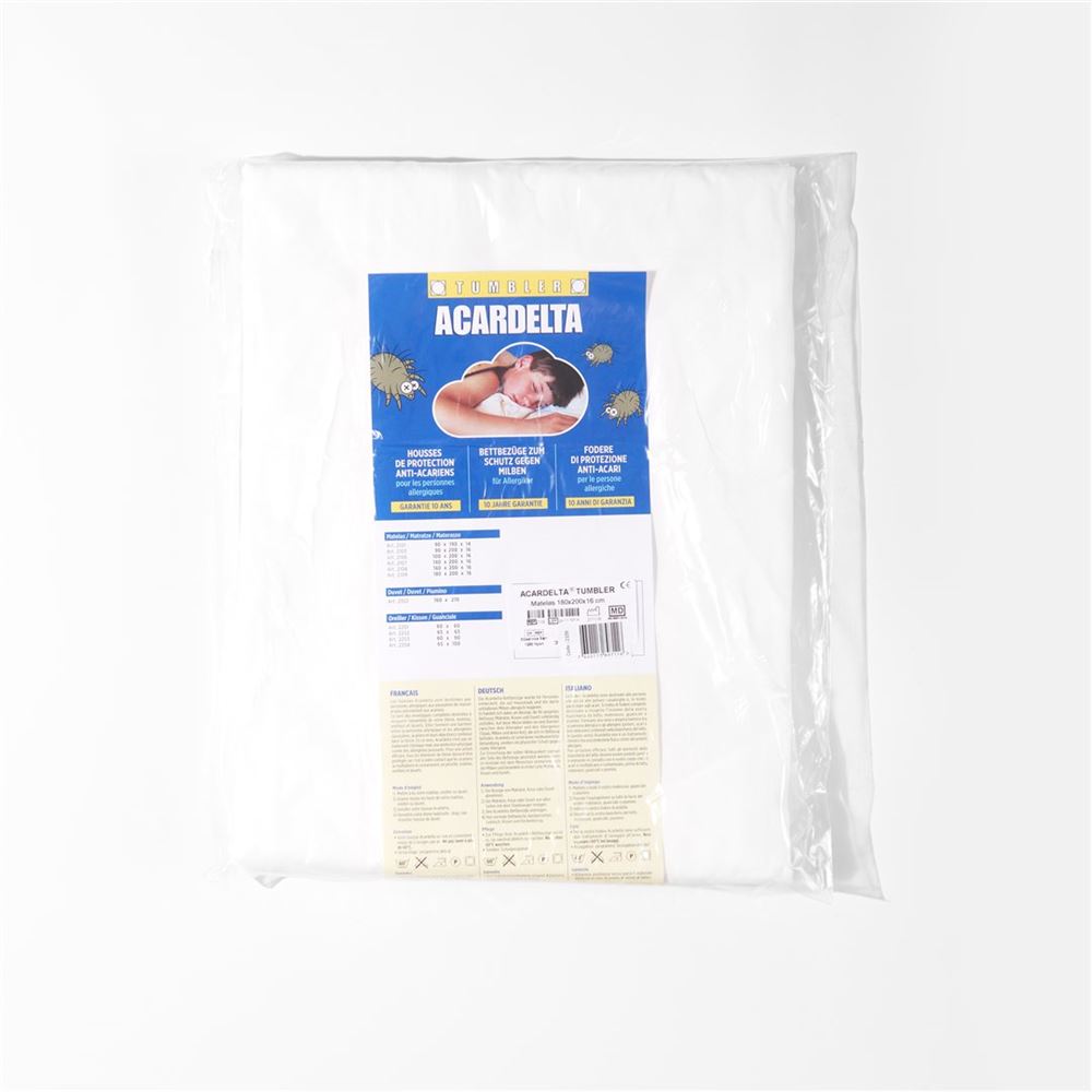 Image of Acardelta Tumbler Milbenschutz Matratze 180x200x16cm
