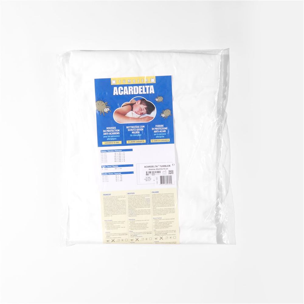 Image of Acardelta Tumbler Milbenschutz Matratze 90x200x16cm