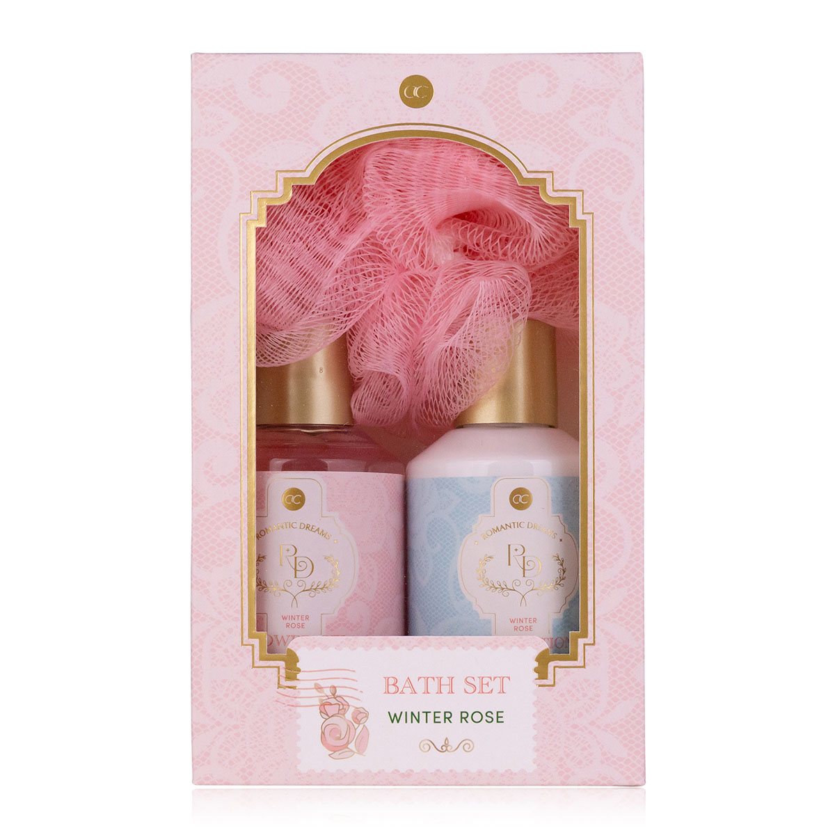 Accentra Badeset Romantic Dreams mit Netzschwamm