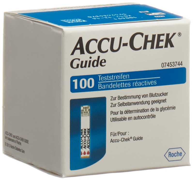 Image of Accu-Chek Guide Teststreifen 2 x 50 Stk