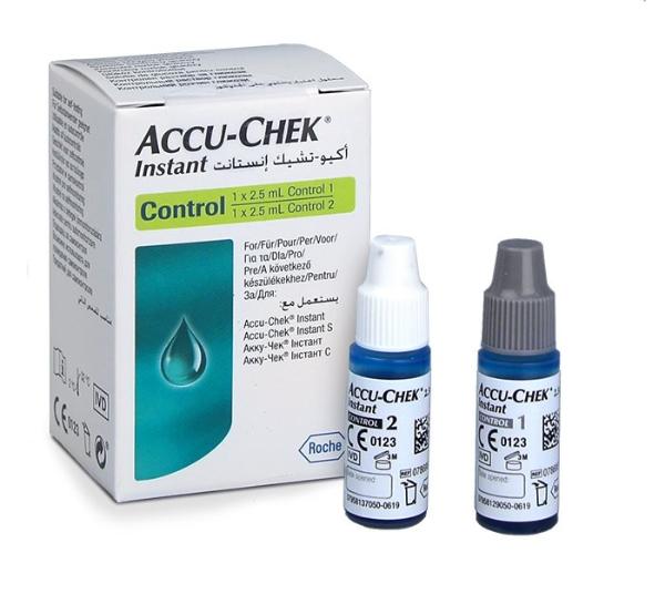 Image of Accu-Chek Instant Control 2 x 2.5 ml