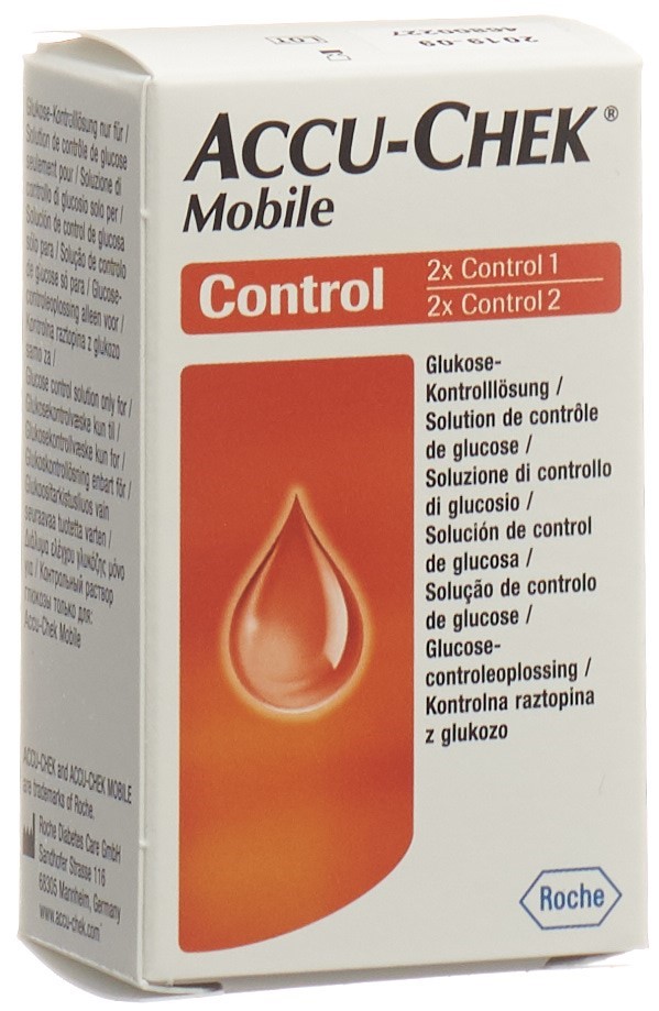 Image of Accu-Chek Mobile Kontroll-Lösung 2x2