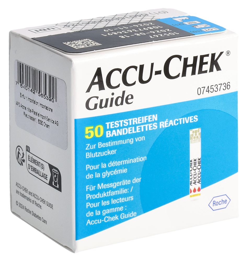 Accu-Chek (Pi-Gax) Guide Teststreifen 50 Stk