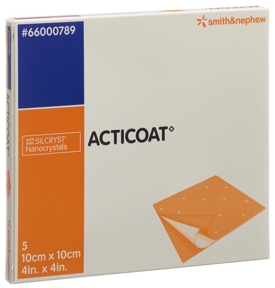 Image of Acticoat Wundauflage 10x10cm steril 5 Stk