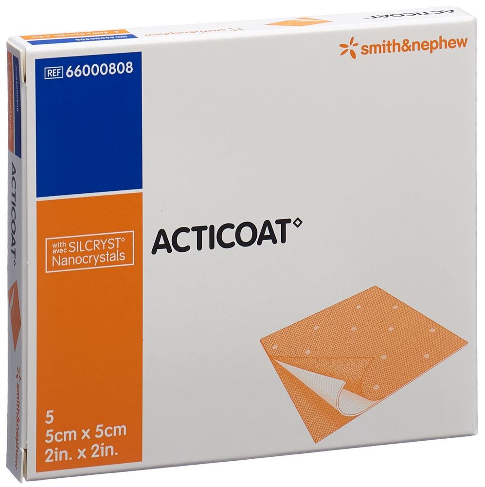 Image of Acticoat Wundauflage 5x5cm steril 5 Stk