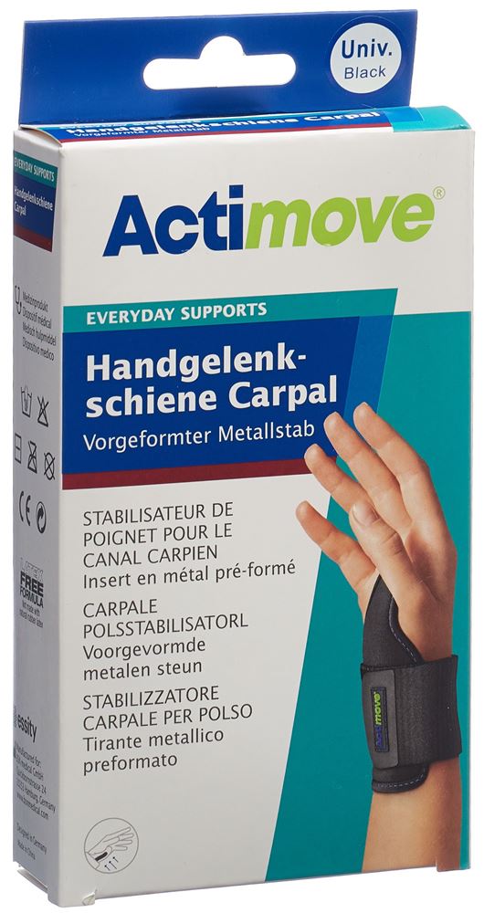 Image of Actimove Everyday Support Handgelenkschiene Carpal