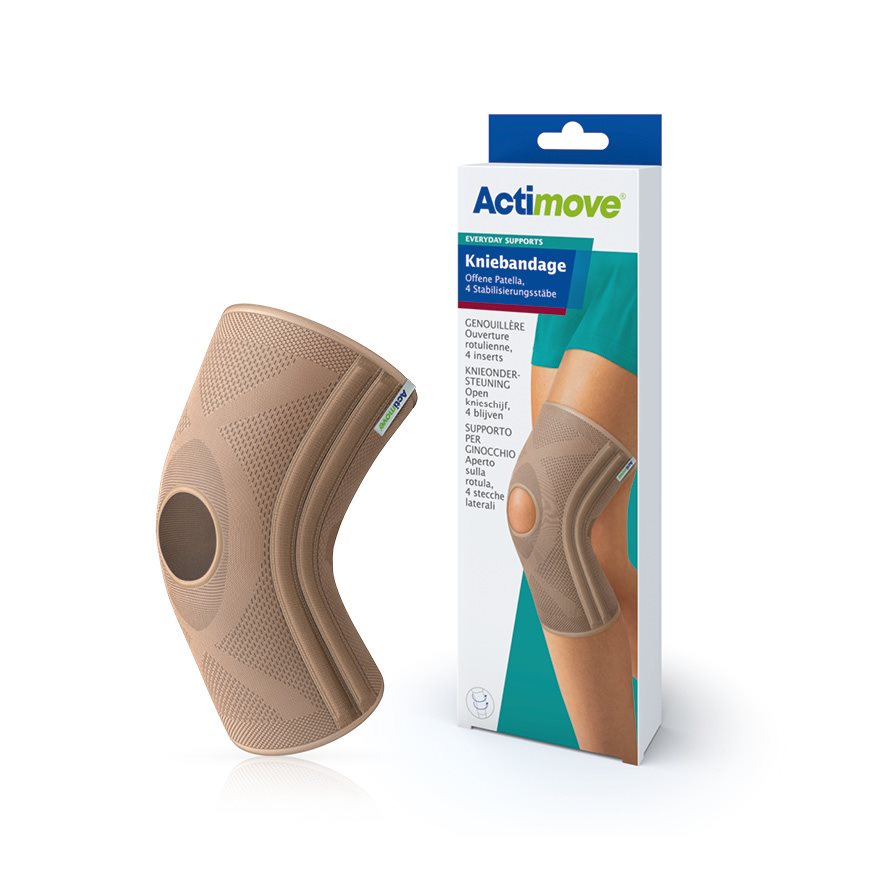 Actimove Everyday Support Kniebandage S offene Patella