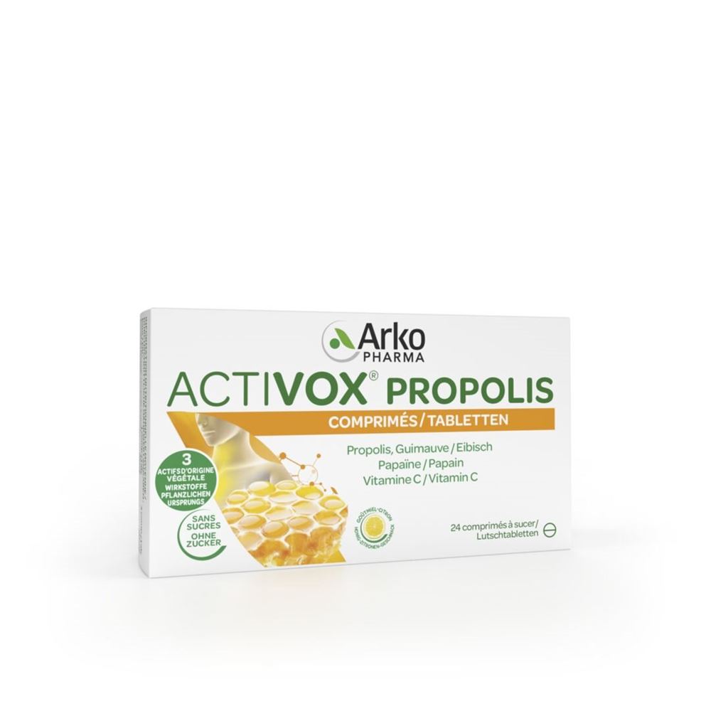 Image of Activox Propolis Honig-Zitronen Lutschtabl 24 Stk