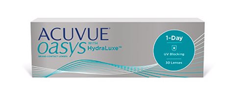 Image of Acuvue Oasys 1-Day HydraLux -0.75dpt Krümmung (Bc)8.50 Dia14.30 30 Stk