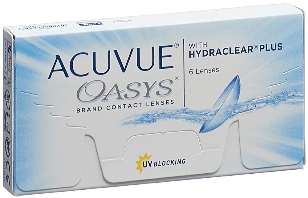 Image of Acuvue Oasys Woche -3.75dpt Krümmung (Bc) 8.40 6 Stk