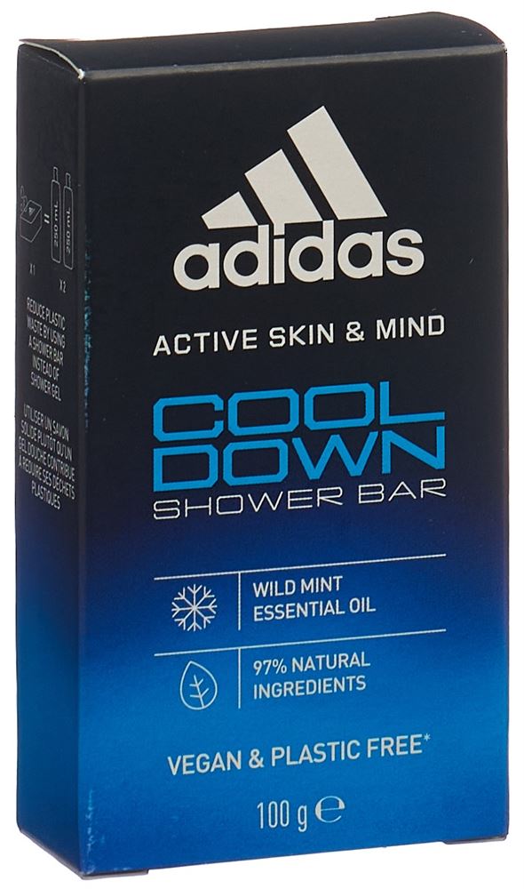 Image of Adidas Cool Down Feste Dusche 100 g
