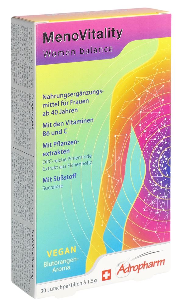 Image of Adropharm MenoVitality Women Balance Tag Ds 30 Stk