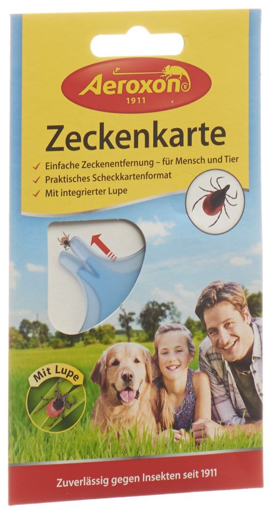 Image of Aeroxon Zeckenkarte