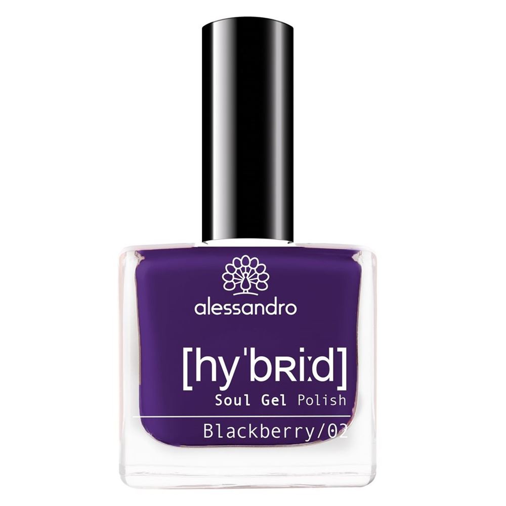 Image of Alessandro International Hybrid Soul Gel Polish Blackberry 8 ml