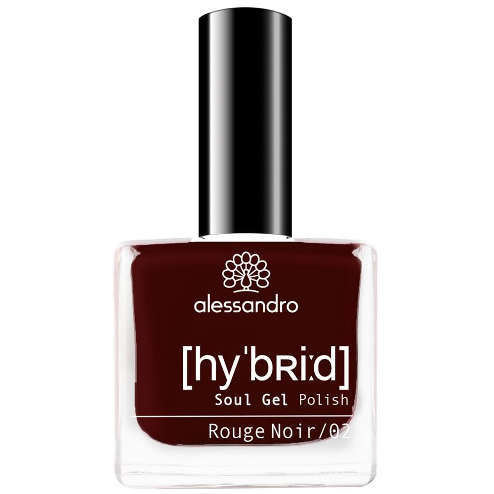 Image of Alessandro International Hybrid Soul Gel Polish Rouge Noir 8 ml