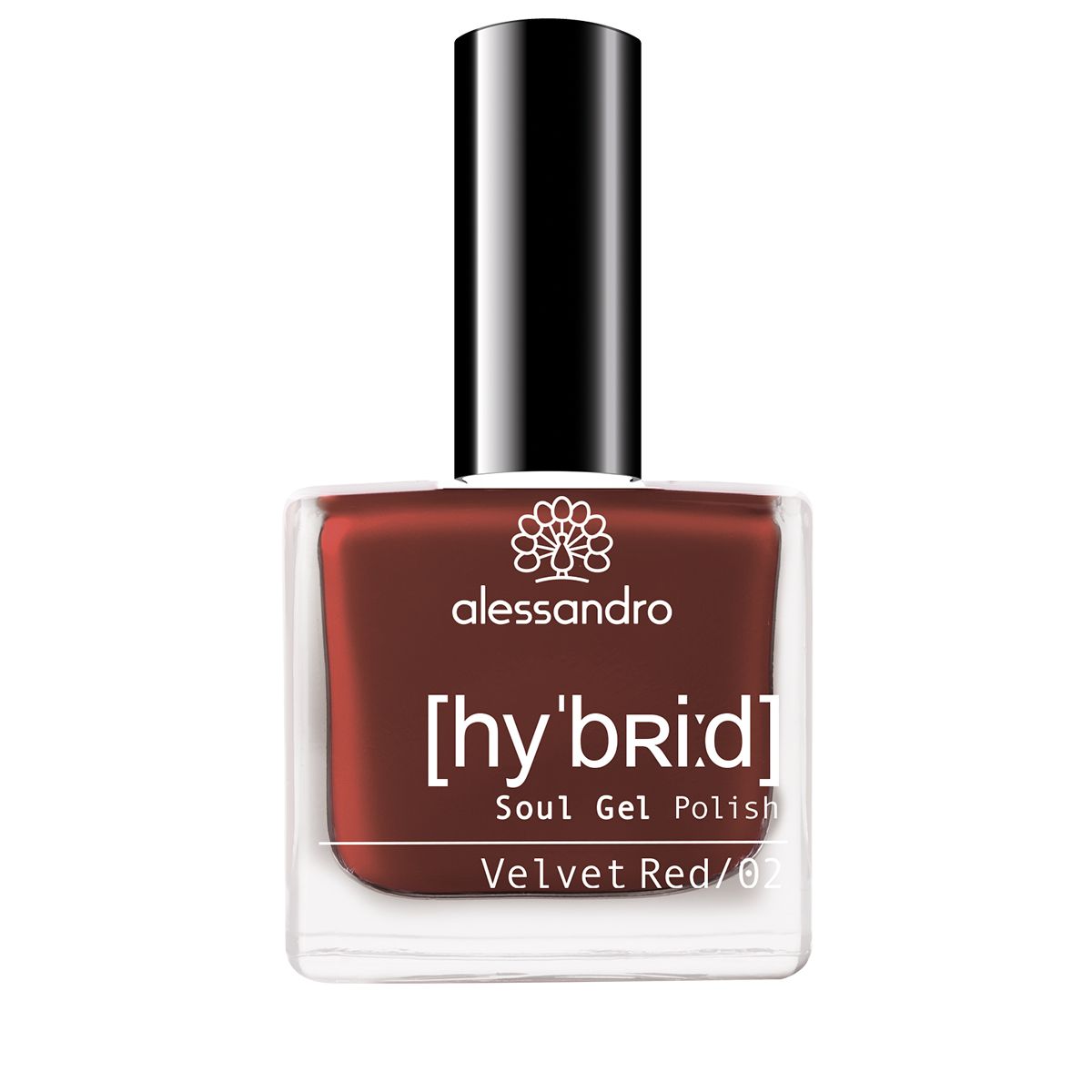 Image of Alessandro International Hybrid Soul Gel Polish Velvet Red