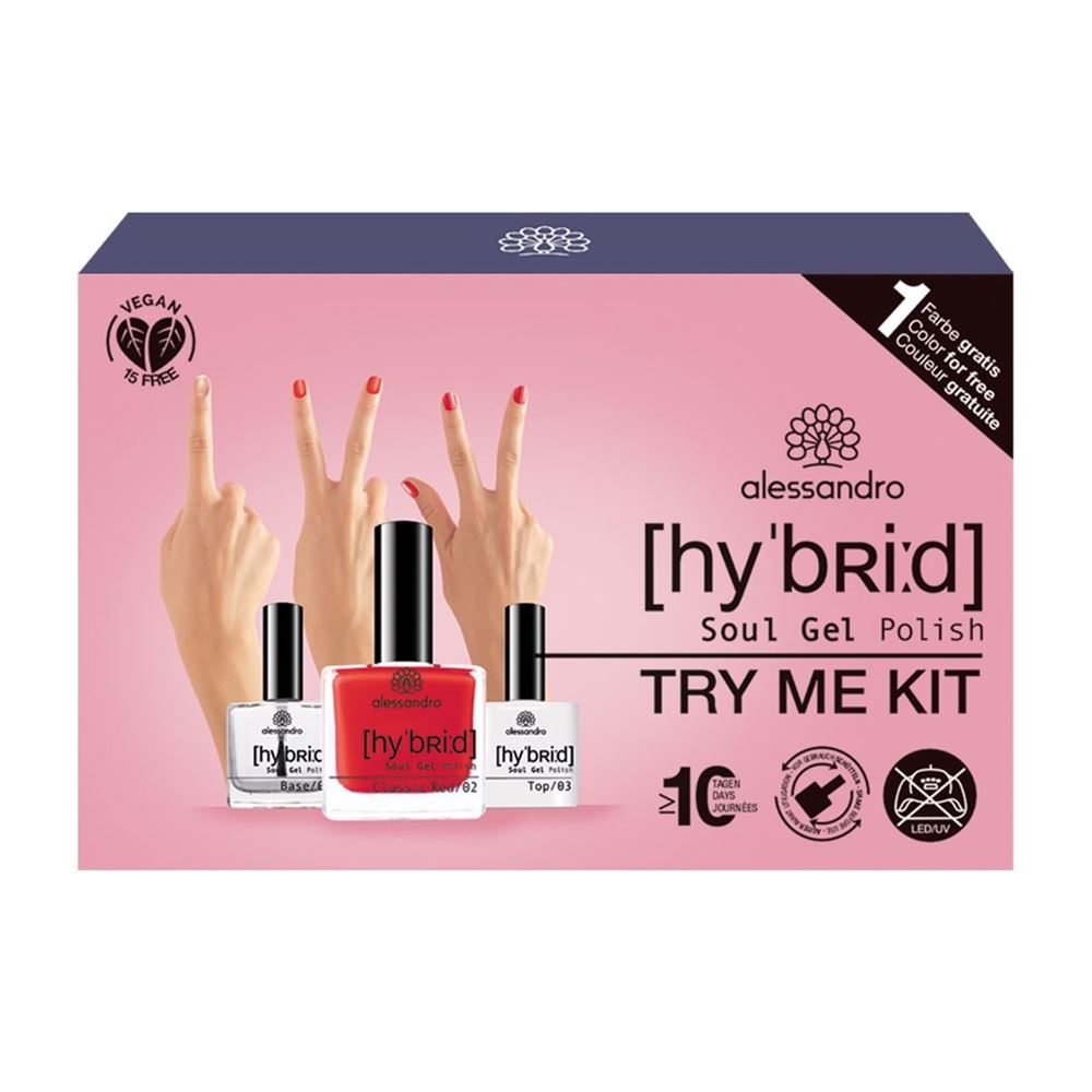 Image of Alessandro International Hybrid try me Set Classic Red