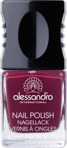 Image of Alessandro International Nagellack ohne Verpackung 54 Midnight Red 10 ml