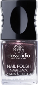 Image of Alessandro International Nagellack ohne Verpackung 55 Dark Rubin 10 ml