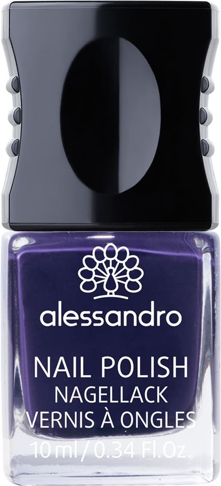 Image of Alessandro International Nagellack ohne Verpackung 58 Blackberry 10 ml