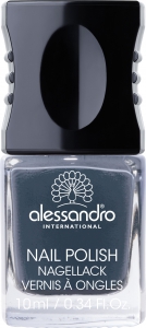 Image of Alessandro International Nagellack ohne Verpackung 76 New York Grey 10 ml