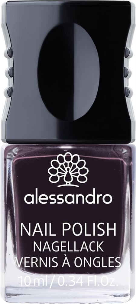 Image of Alessandro International Nagellack ohne Verpackung 83 Black Cherry 10 ml