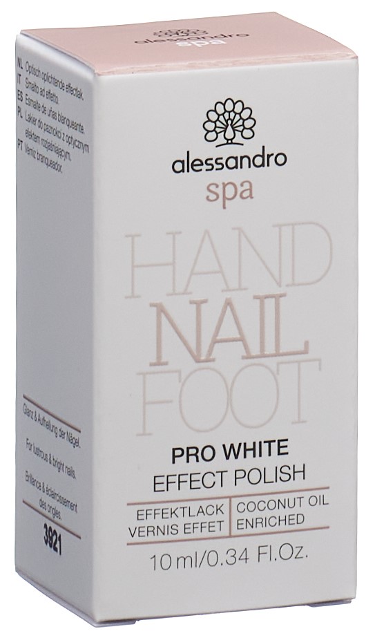 Image of Alessandro International Nail Spa Pro White Effect Lack 10 ml