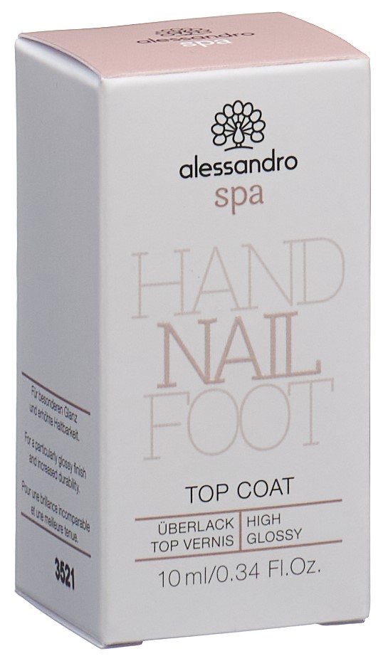 Image of Alessandro International Nail Spa Top Coat 10 ml