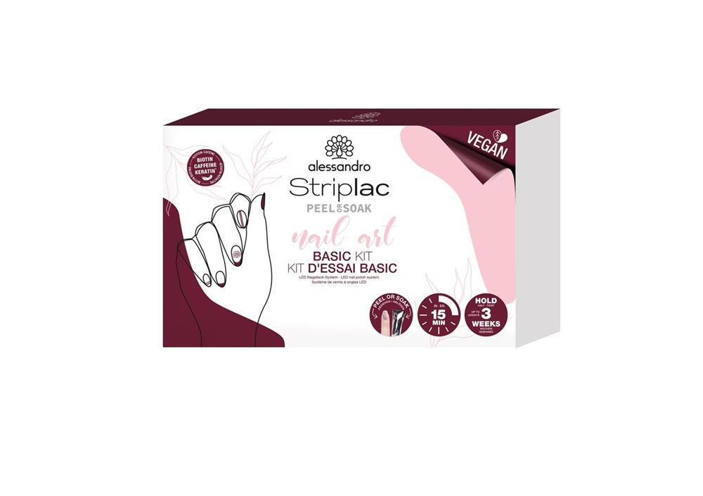 Alessandro International ST2 Peel Or Soak Nail Art Basic Kit