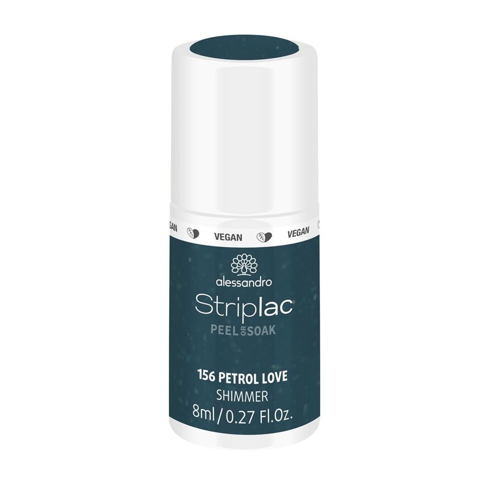 Image of Alessandro International Striplac 2 0 Peel or Soak Petrol Love