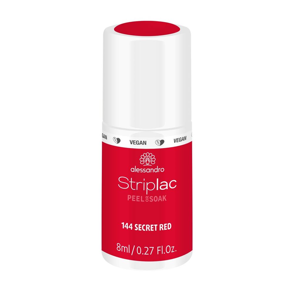 Image of Alessandro International Striplac 2 0 Peel or Soak Secret Red