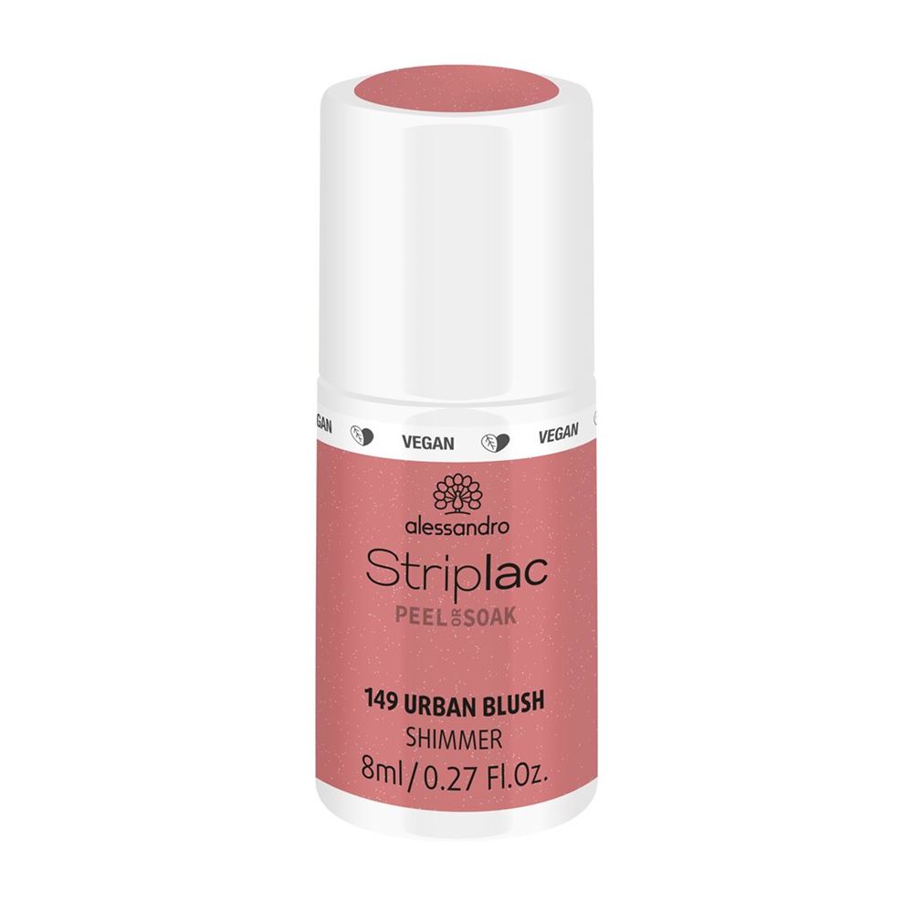 Image of Alessandro International Striplac 2 0 Peel or Soak Urban Blush