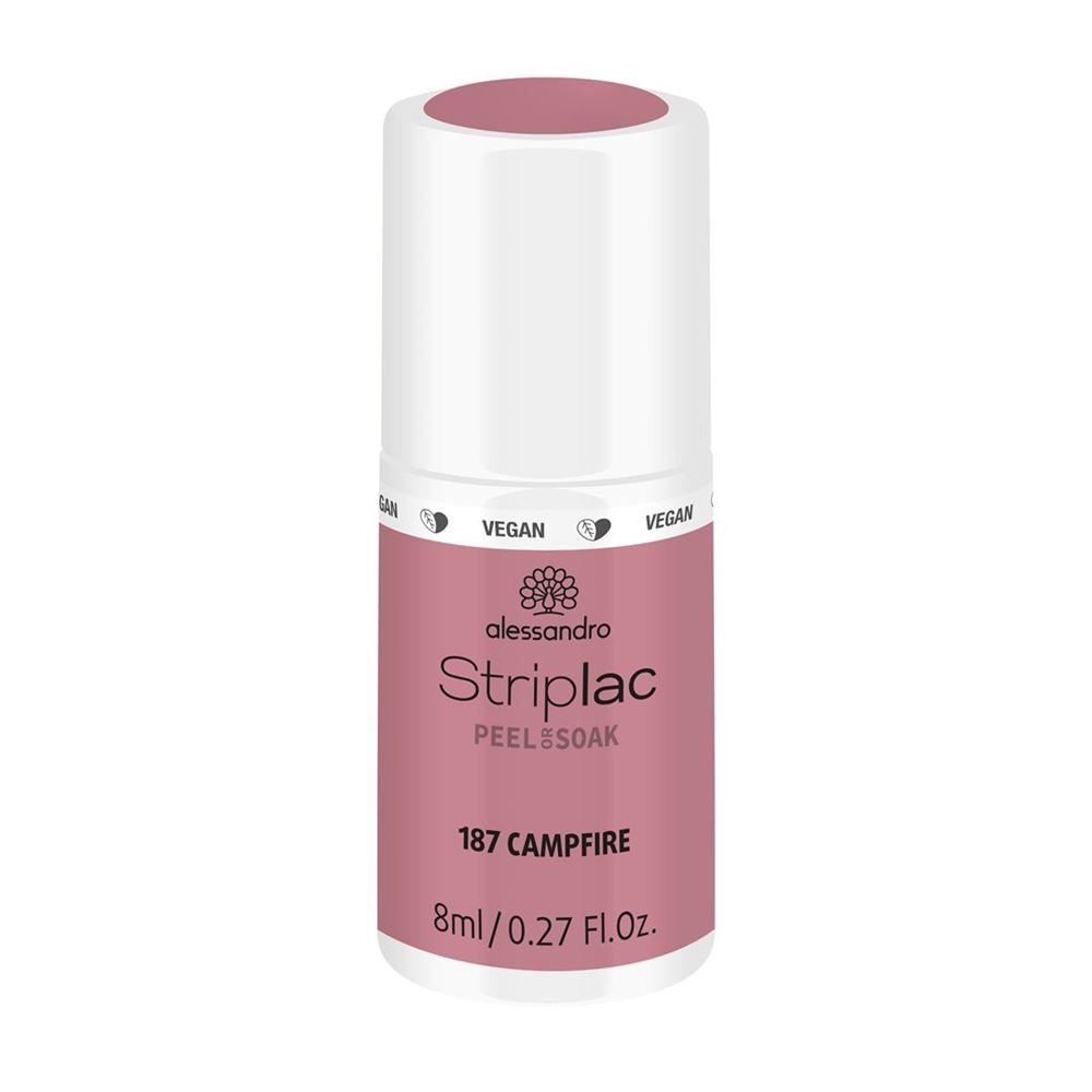 Image of Alessandro International Striplac Peel or Soak off Campfire 8 ml