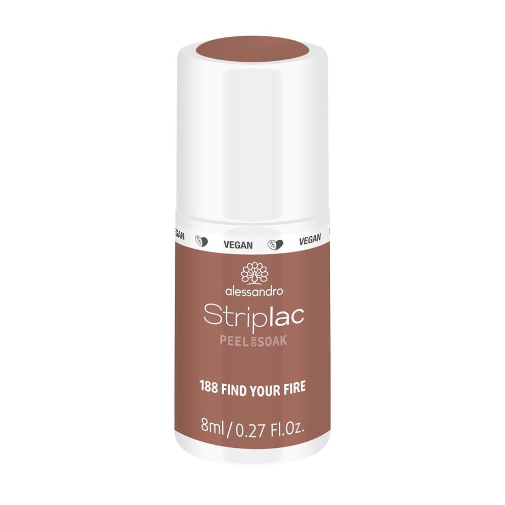 Image of Alessandro International Striplac Peel or Soak off Find your Fire 8 ml